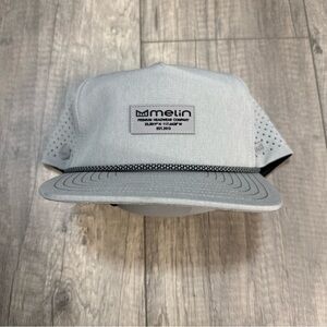 Melin Light Gray Snapback Hat